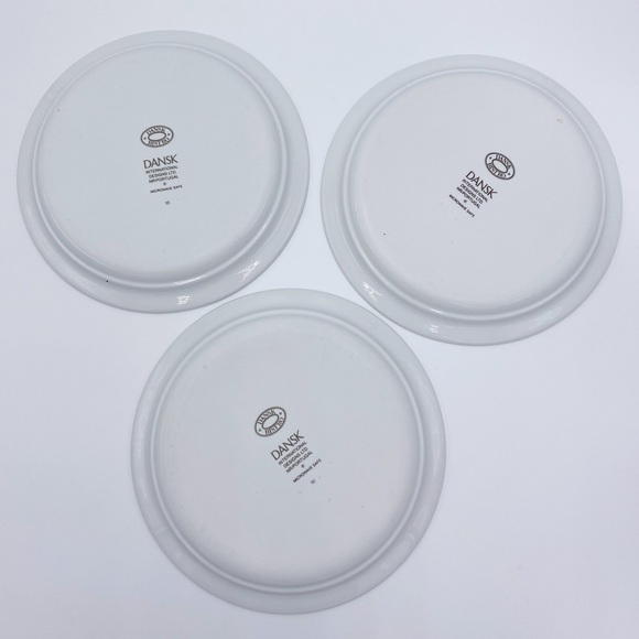 Dansk Lillehavn Bread Butter Plates set of 3 - Picture 6 of 7